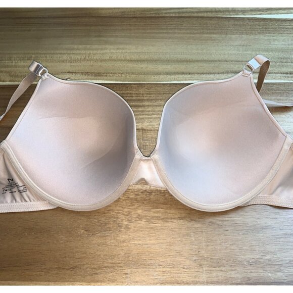 Maidenform Beige Adjustable Straps Convert To Criss-Cross Push Up Bra 40DD - Picture 4 of 12